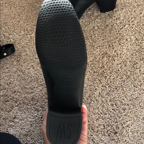 Stuart Weitzman Bacari Leather Ankle Boots - Picture 4 of 6